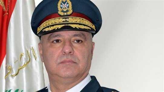 قائد الجيش اللبناني غادر إلى الولايات المتحدة