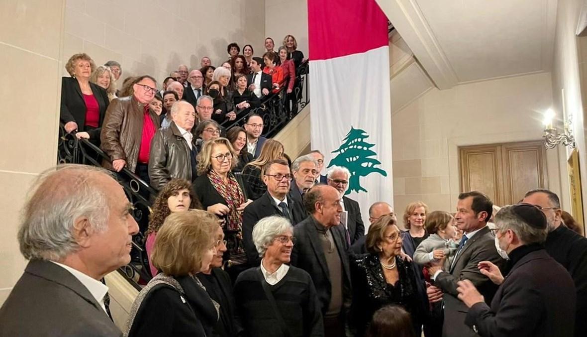 ...ودخل يهود لبنان إلى "سفارتهم" في باريس