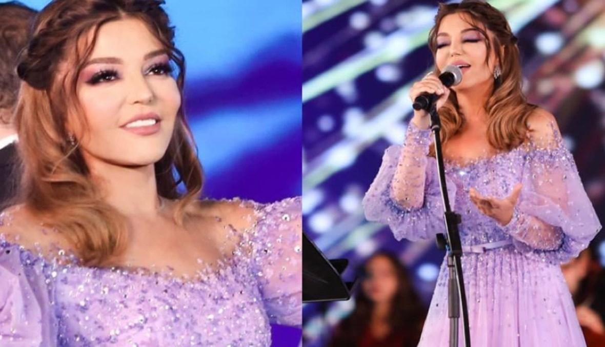 سميرة سعيد في إطلالة مميّزة في دار الأوبرا
