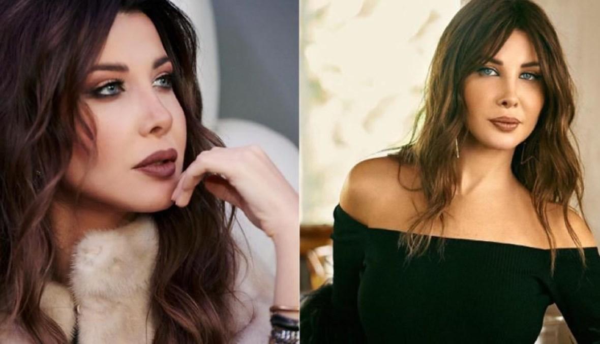 نانسي عجرم بالأسود تضج أنوثةً في "ميّة وخمسين"