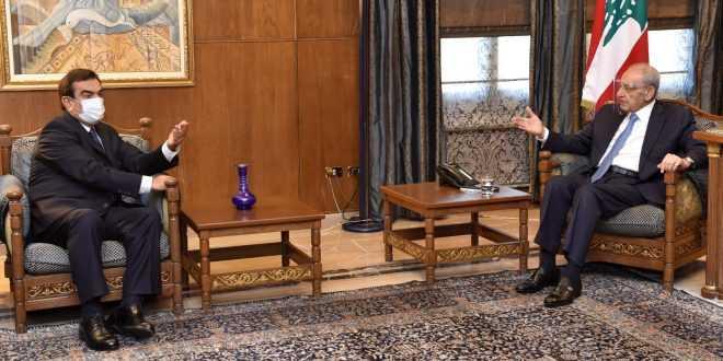 قرداحي في عين التينة: إذا حصلنا على الضمانات التي أبلغتها للبطريرك الراعي فأنا حاضر للاستقالة