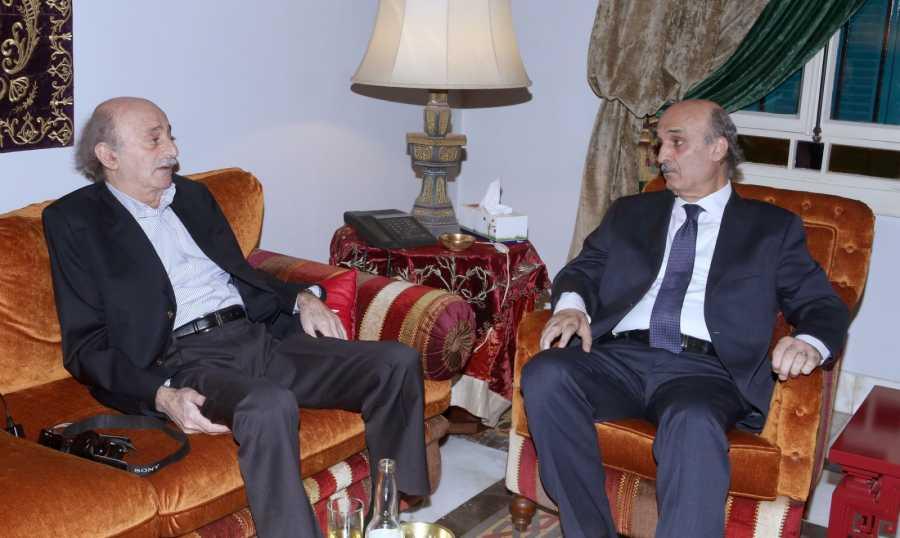 جنبلاط طمأن السعودية بالتحالف مع "القوات" انتخابياً