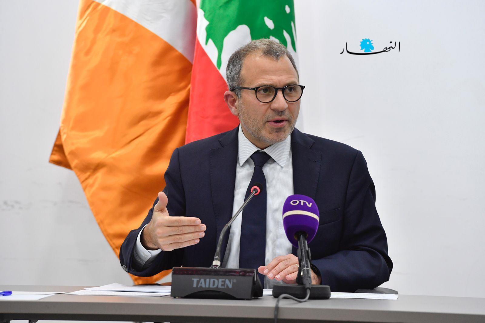 باسيل: مصرّون على إجراء الانتخابات والطعن هدفه التصحيح