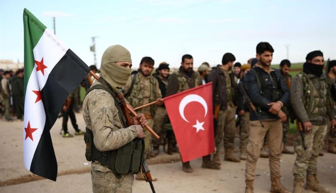 مقاتلون موالون لأنقرة يغادرون ليبيا إلى سوريا