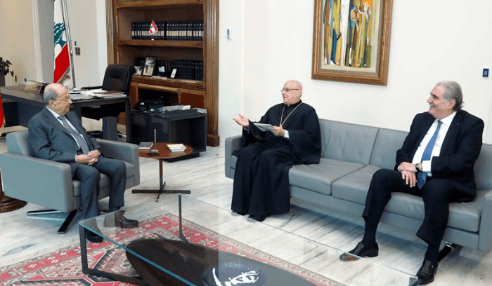 عون استقبل وزير الداخلية وتابع الاتصالات لمعالجة الوضع مع السعودية ودول خليجية.. مولوي: كل التحضيرات للعملية الانتخابية تتم في موعدها