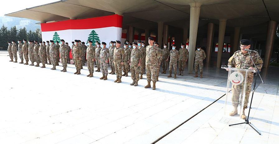 الجيش: مراسم تلاوة أمر اليوم لمناسبة ذكرى الاستقلال