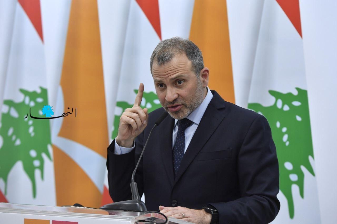 باسيل لسلامة: بوجودنا لن يسقط التدقيق الجنائيّ