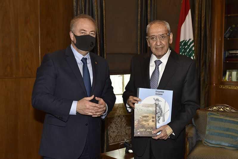 بري عرض الاوضاع مع مولوي وزوار وتسلم من روداكوف رسالة روسية