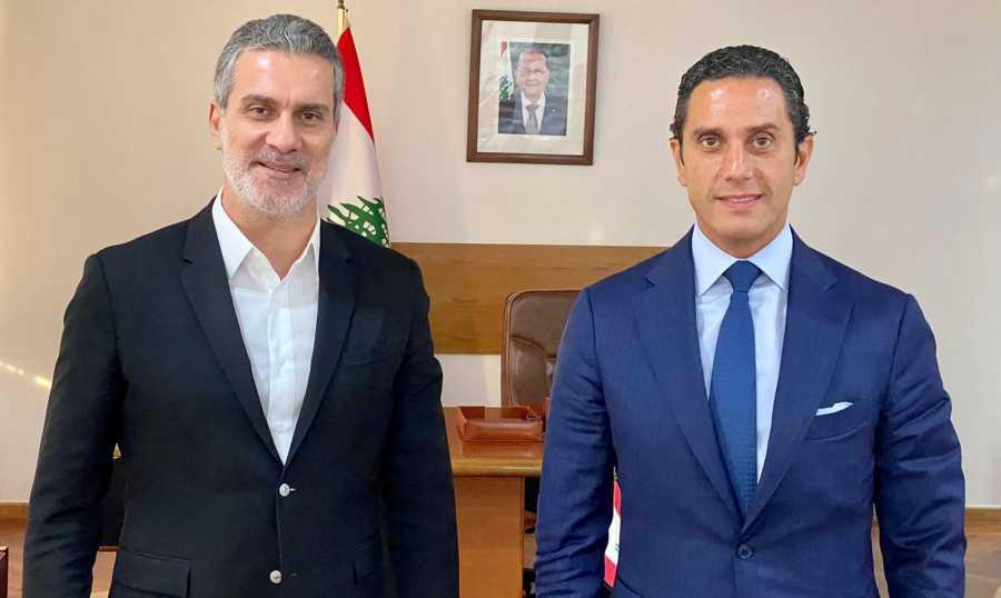 نصّار عرض مع السفير اللبناني لدى سلطنة عمان الأوضاع الراهنة