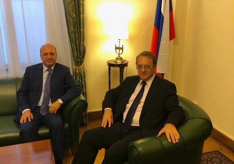 بوغدانوف التقى ممثل الحريري: ثابتون بدعم سيادة لبنان