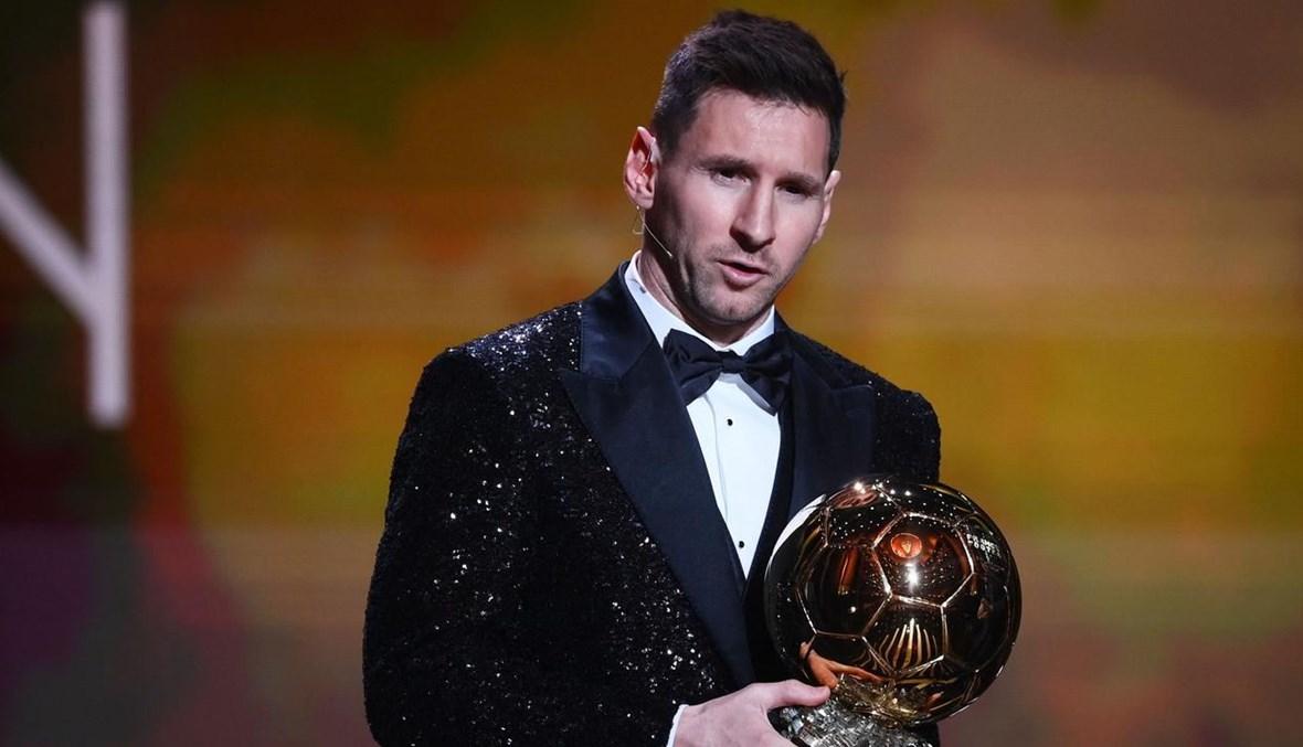 ميسي افضل لاعب في العالم للمرة السابعة