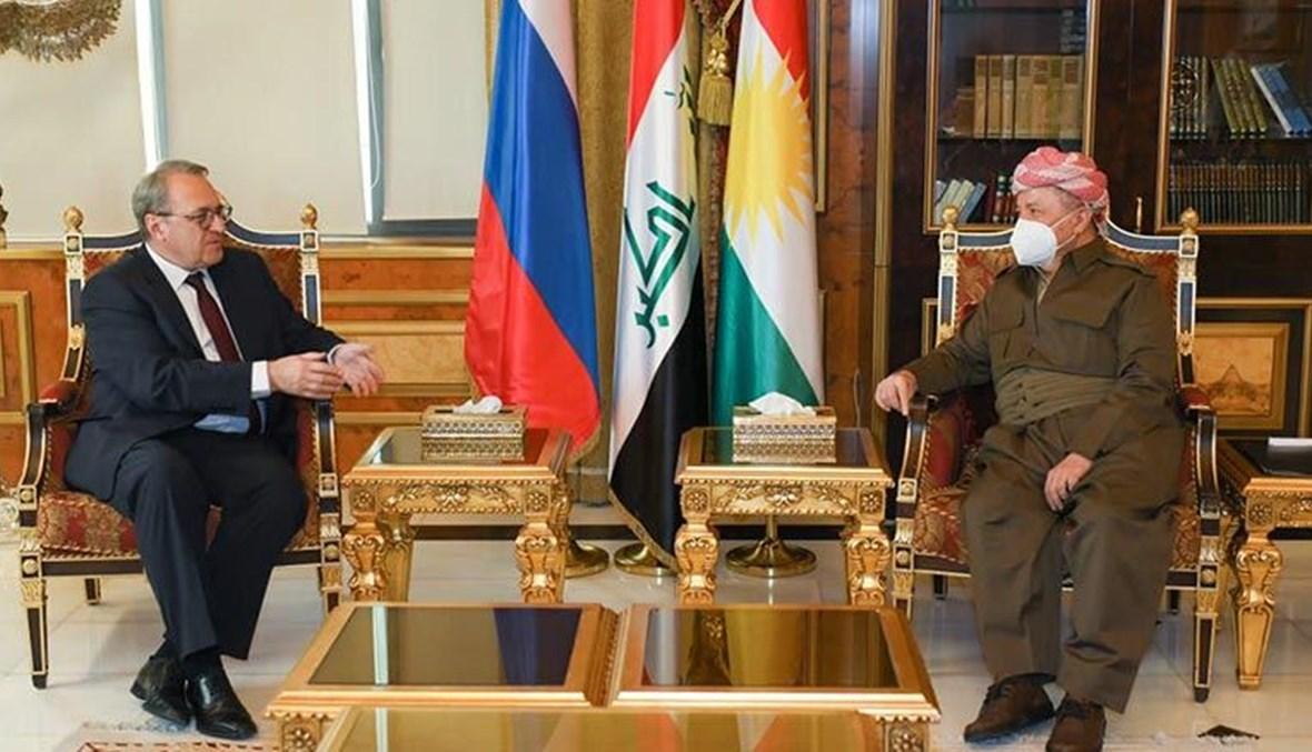 بوغدانوف يبحث مع بارزاني الأوضاع السياسية في العراق