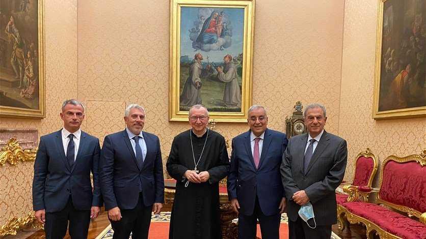 بوحبيب يلتقي بارولين في الفاتيكان.. وغالاغر يؤكد زيارته لبنان العام المقبل