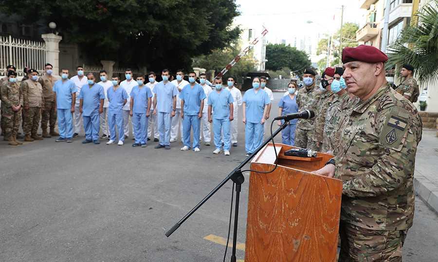 العماد عون: صمود عسكريينا أمام الأزمة أولوية بالنسبة إلينا