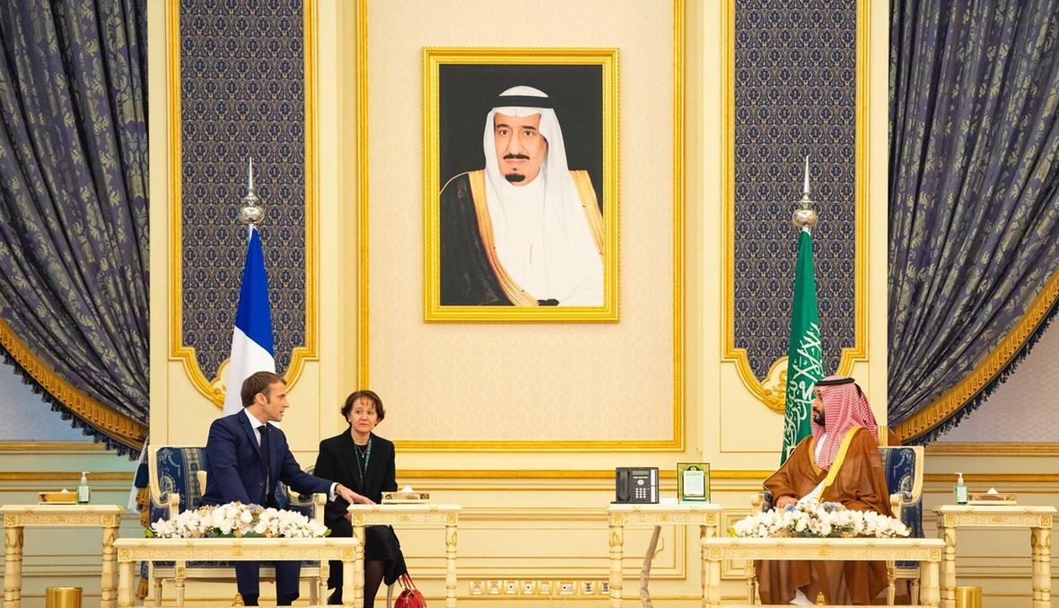 ماكرون لـ"النهار العربي": لقائي مع الأمير محمد بن سلمان يشكل إعادة التزام السعودية في لبنان