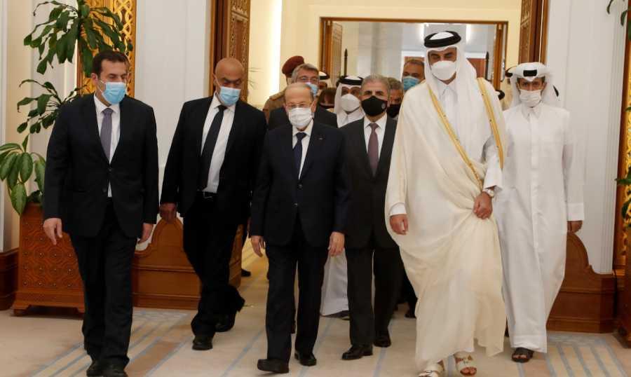 الرئيس ميشال عون: لطالما وقفت قطر إلى جانب لبنان في مواجهته للتحديات والمحن