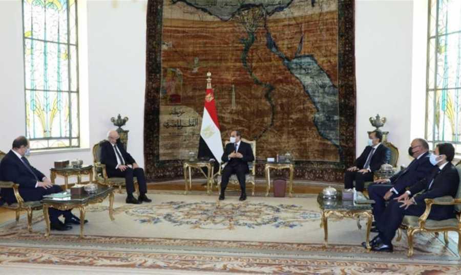ميقاتي يتوج زيارته للقاهرة بلقاء رئيسها ويجتمع مع المسؤولين السيسي: نحرص على مصالح لبنان وتجنيبه مخاطر صراعات المنطقة