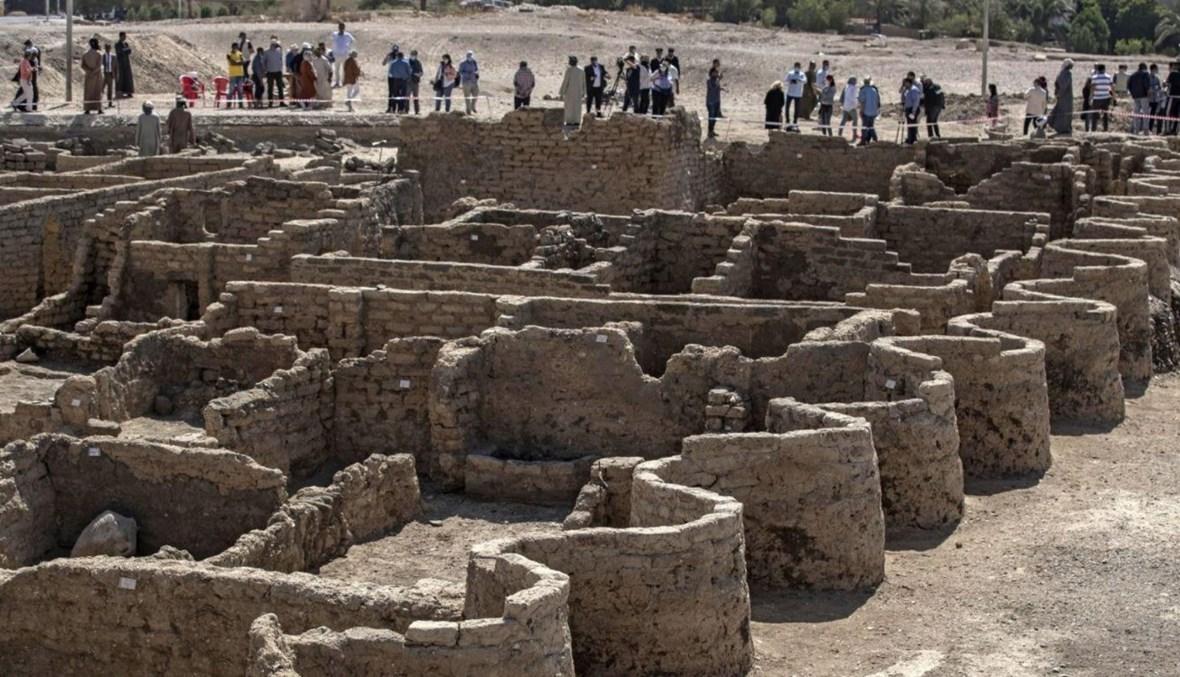 "المدينة المفقودة" في مصر من بين أهم الاكتشافات الأثريّة لعام 2021