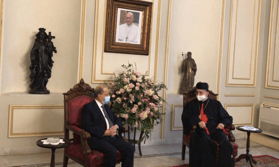 الرئيس عون في بكركي للمشاركة في قداس الميلاد.. عون: أعتذر عن الكلام اليوم ولاقوني يوم الاثنين الراعي: الأمل اكبر من اليأس