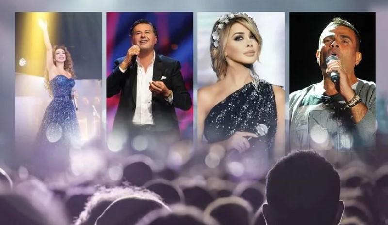 في المنزل أو في الحفلات.. هكذا يستقبل النجوم العرب عام 2022