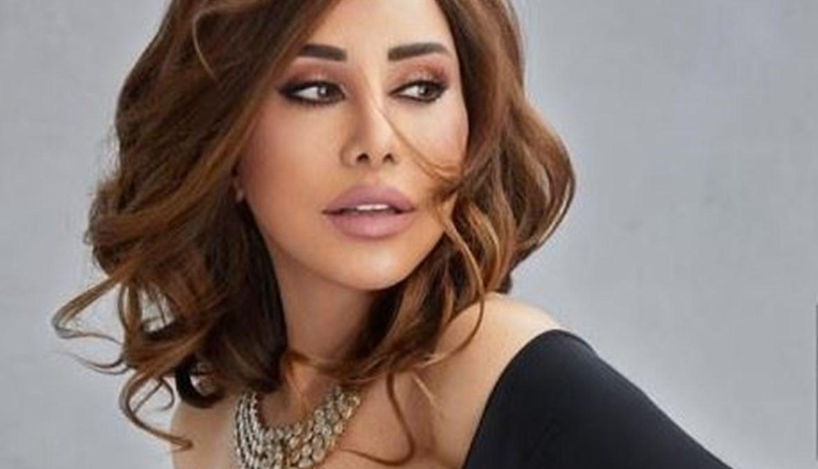 نجوى كرم فاتنة بالأسود في أحدث جلسة تصوير