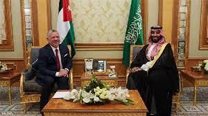 ملك الأردن ‎يدين الاعتداءات الأخيرة على السعودية