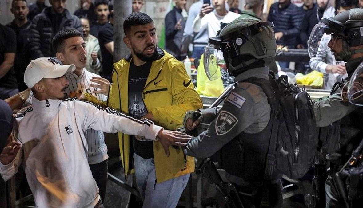 اشتباكات بين فلسطينيين والشرطة الإسرائيلية في القدس