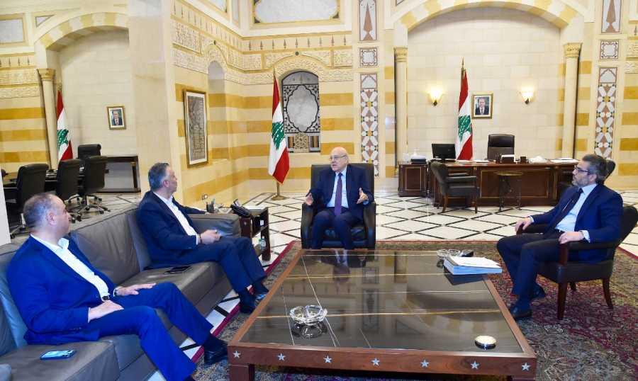 ميقاتي يلتقي مرتضى وحبيش وسليمان