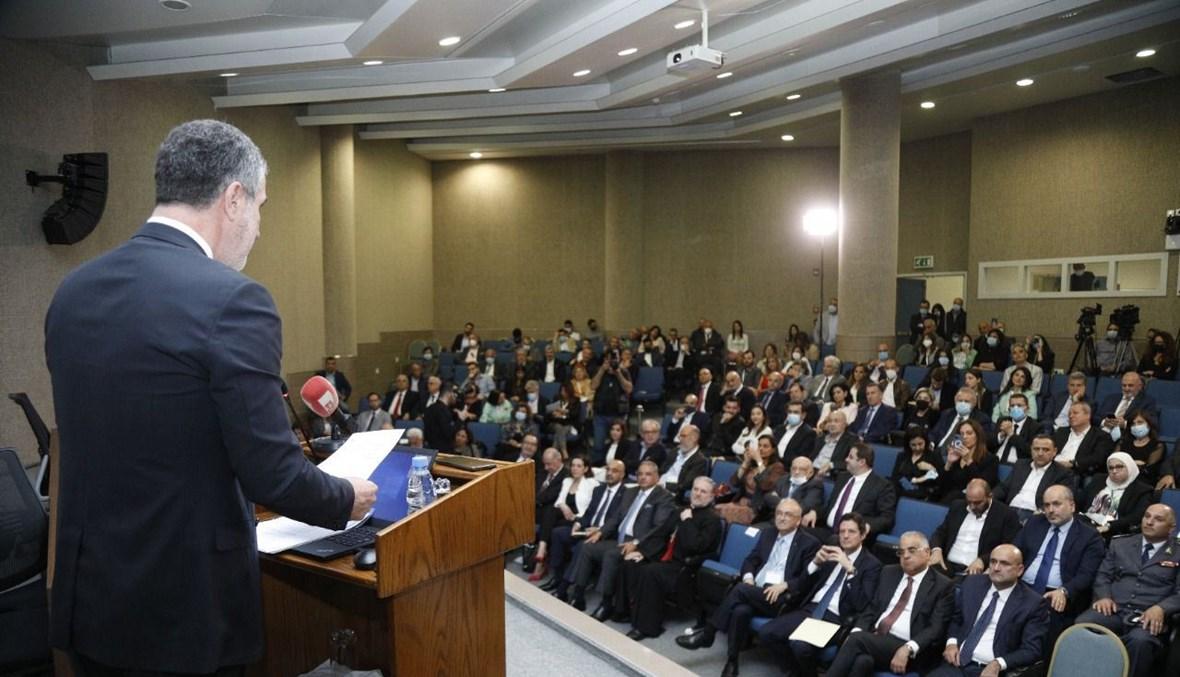 نصار في المؤتمر السياحي الأول لجبيل مدينة وقضاء: لبنان لا يمكن ان يخرج من حضنه العربي