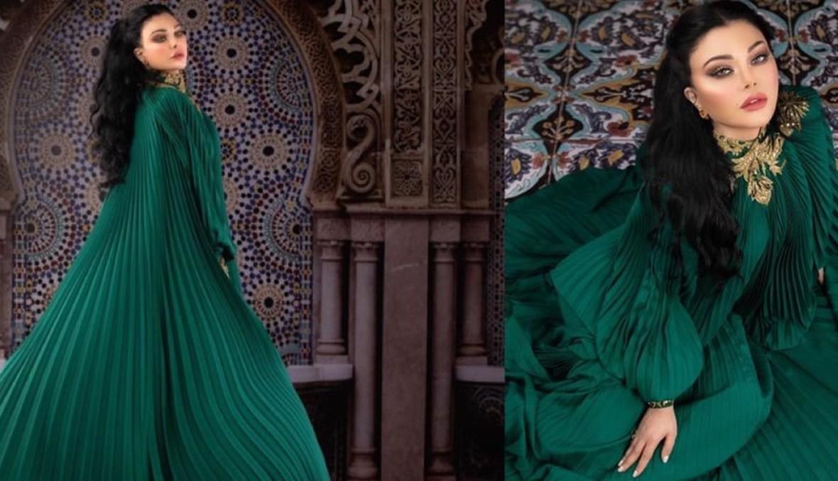 هيفاء وهبي تجمع بين الإبداع اللبناني والترف المغربي