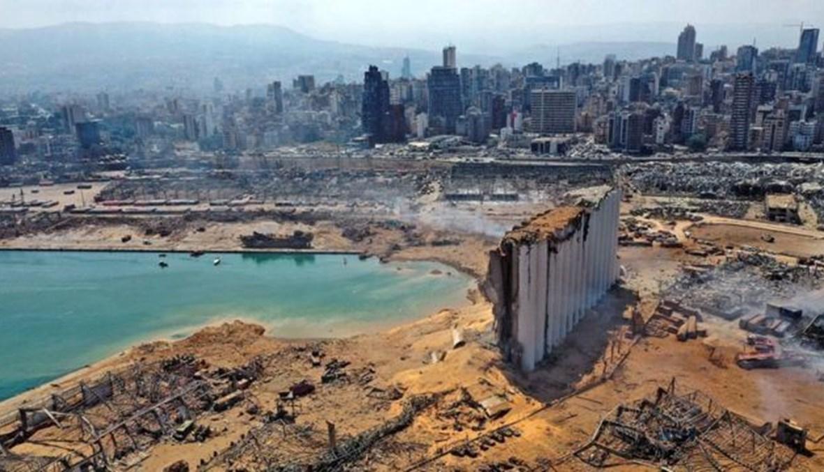 الحكومة اللبنانية توافق على هدم صوامع القمح المتضررة جراء انفجار مرفأ بيروت