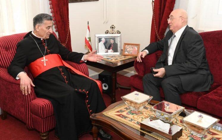 جوزيف أبو فاضل من بكركي: تغيير المنظومة الفاسدة والقوانين الإصلاحية النافذة هو الحل الوحيد للأزمة