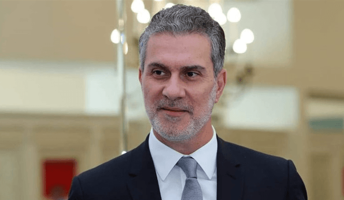 عون ممثلا بنصار في احتفال اختيار بكاسين أفضل القرى السياحية