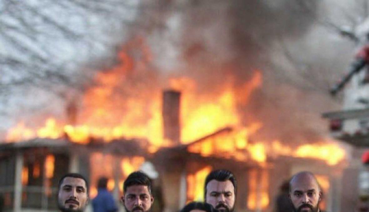 ماغي بوغصن تنجو من الحريق في "للموت 2"