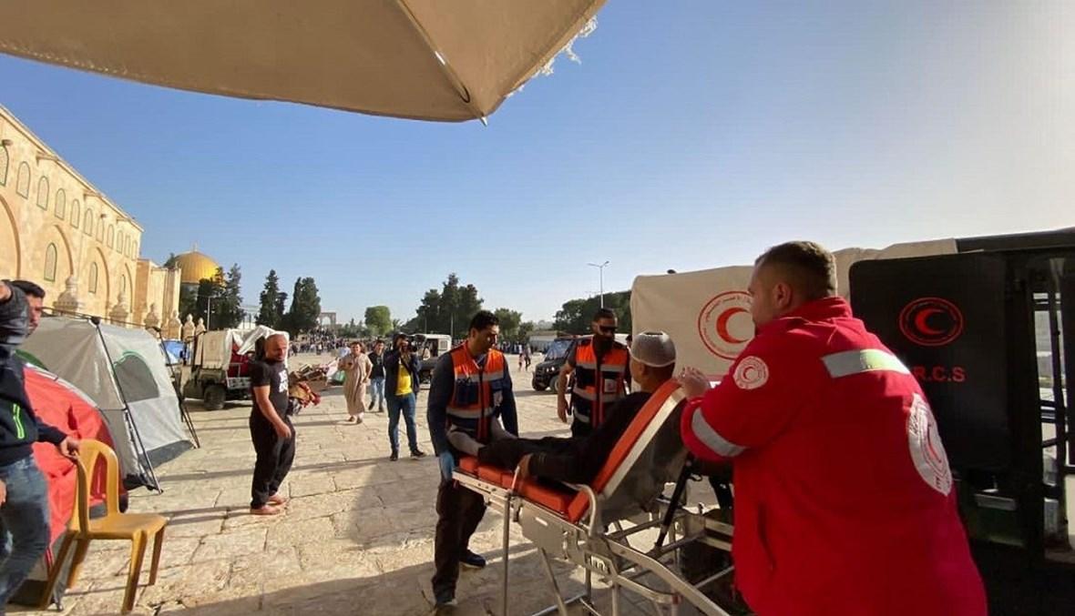 الشرطة الإسرائيلية تقتحم المسجد الأقصى في يوم القدس... مواجهات وسقوط جرحى فلسطينيين