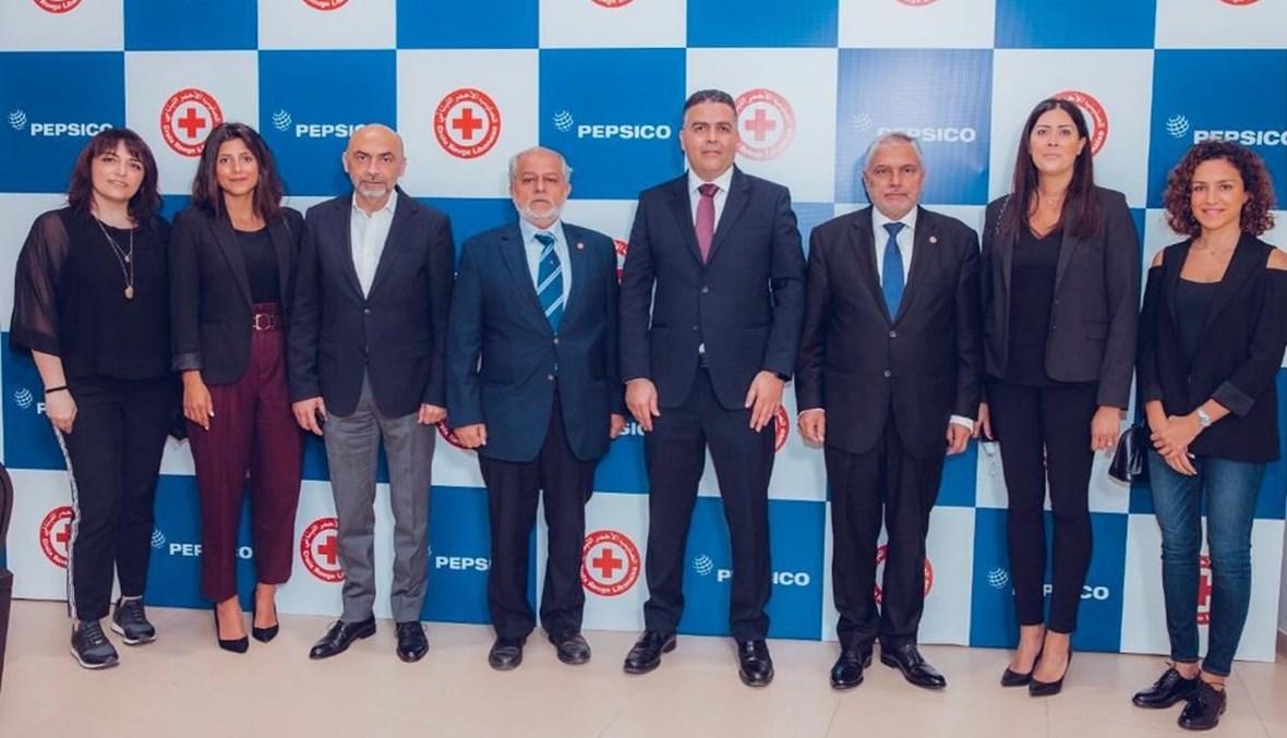 شراكة بين الصليب الأحمر وشركة "بيبسيكو"... دعم خدمات الإسعاف والطوارئ ونقل الدم
