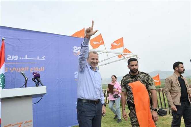 بعد يوم بقاعي طويل.. باسيل من زحلة: يللي عملوا على افشال الرئيس سيندمون