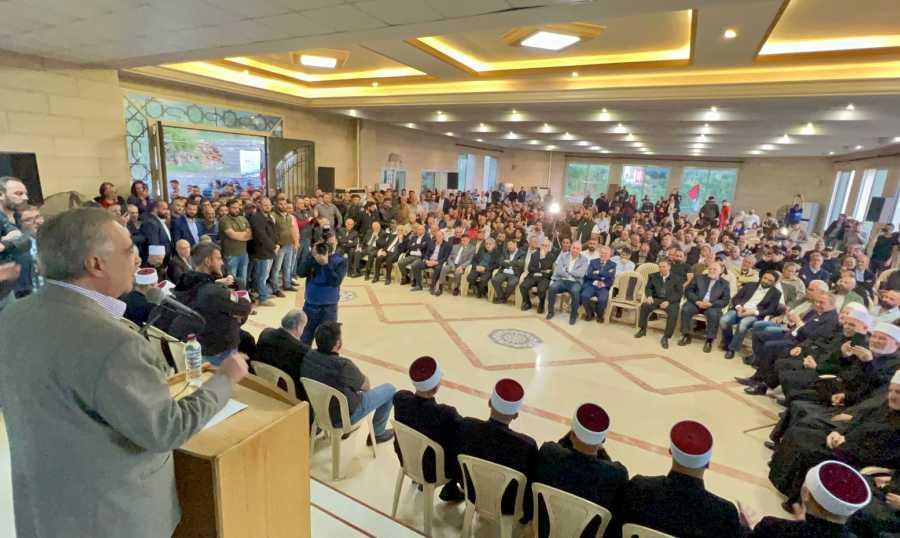 أرسلان: للتمسك بوحدة الصف!