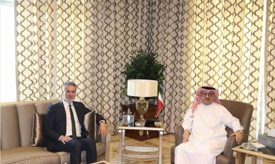 تعزيز التبادل السياحي بين نصار والسفير القطري