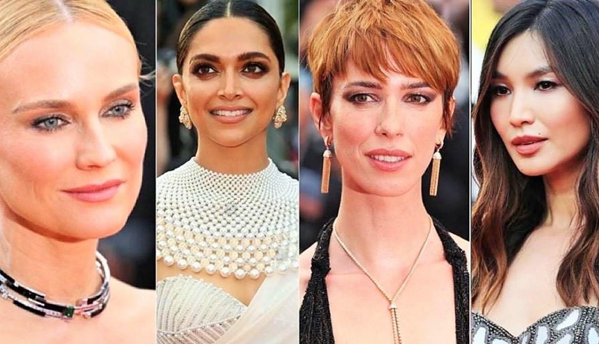 جميلات الشهرة ختمن مهرجان كان السّينمائي بتصاميم مميّزة تشكّل عناوين الموضة للسّهرات والمناسبات