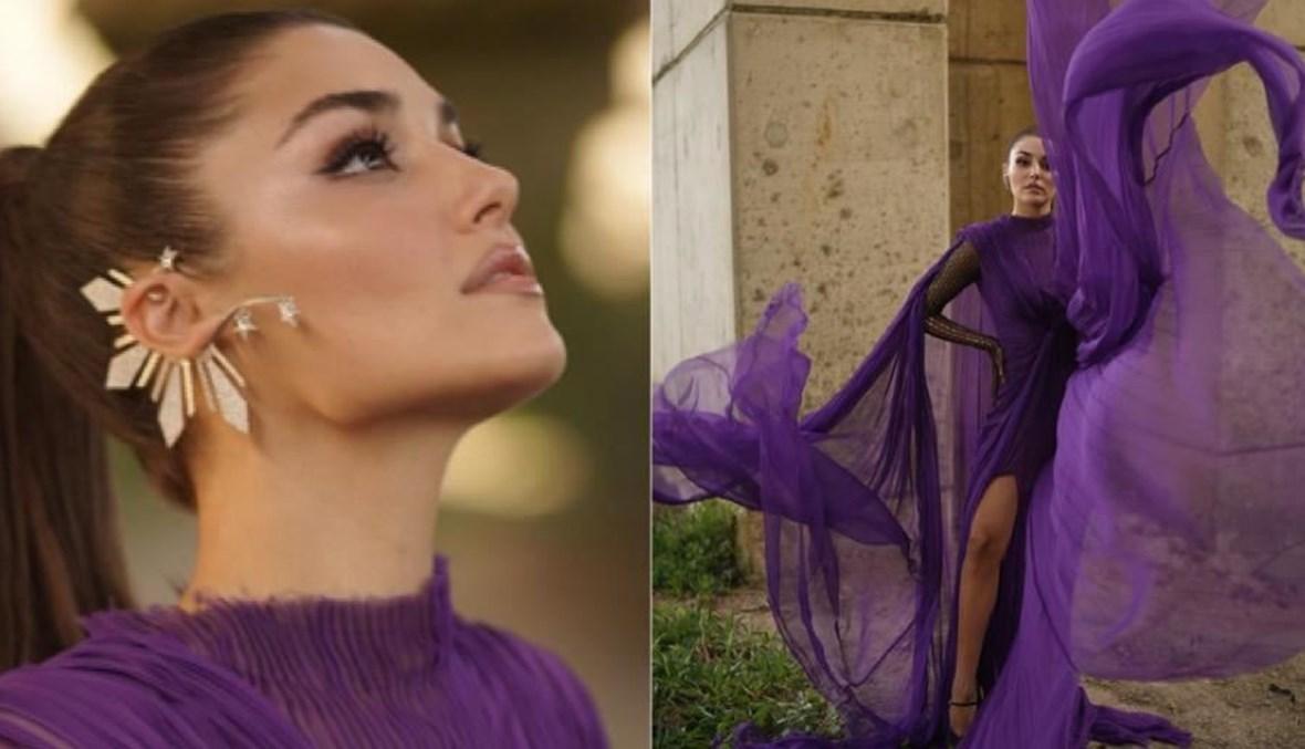 هاندا أرتشيل بالأرجواني تحصد جائزة إمرأة العام وأكثر من مليوني تعليق إعجاب 