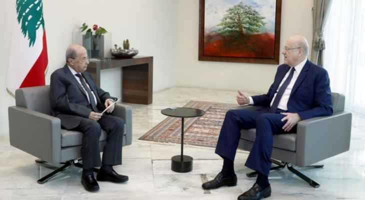 ميقاتي في بعبدا… وهذا ما حمله بملفّه الأسود