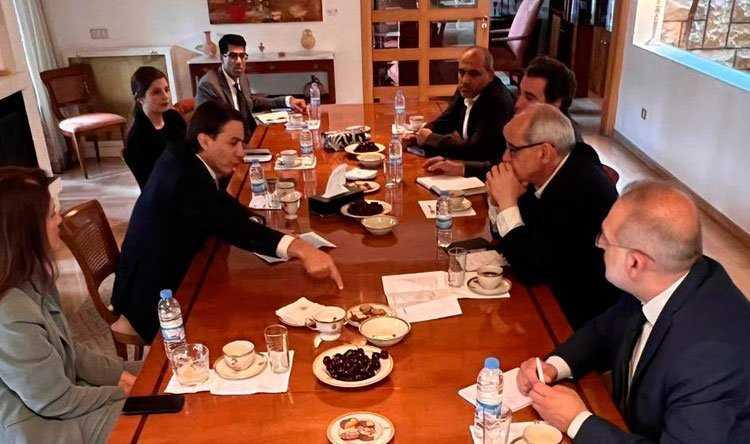 هوكشتاين للنواب التغييريين: لبنان تأخر.. والخط 29 غير موجود على طاولة المفاوضات