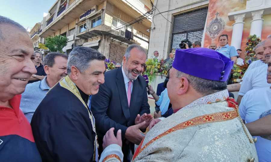 بوشكيان:" لبنان ينتظر احتفال زحلة بخميس الجسد"