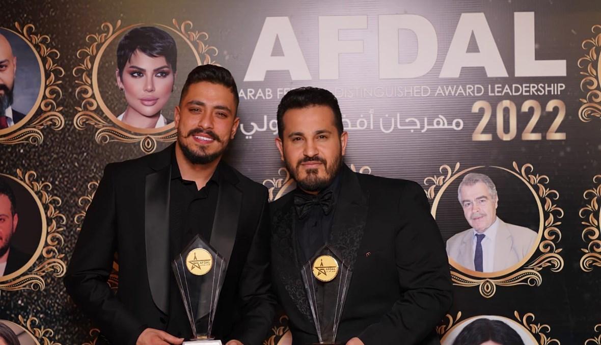 مهرجان "أفضل الدولي" يُكرّم شخصيات لبنانية وعربية من العاصمة بيروت