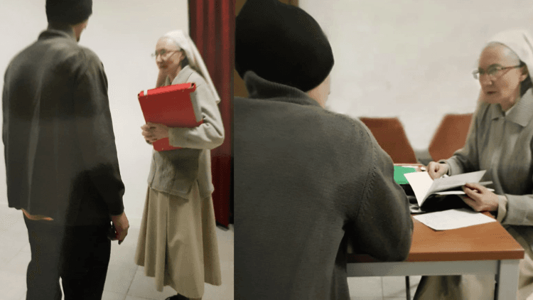 ليفيا تشياراميلا، راهبة في السجن لإيجاد ما قد ضاع