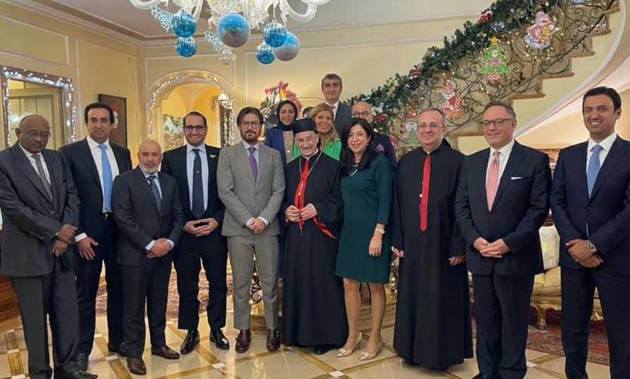 الراعي يلتقي سفراء عرب في روما