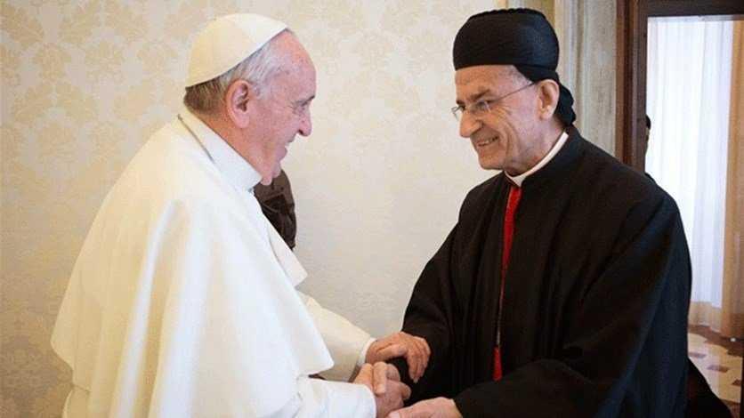 الراعي والبابا... قلق متبادل حول مستقبل لبنان