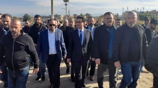 وزير الأشغال علي حمية: التوافق المعبر الوحيد لإنجاز الاستحقاق الرئاسي