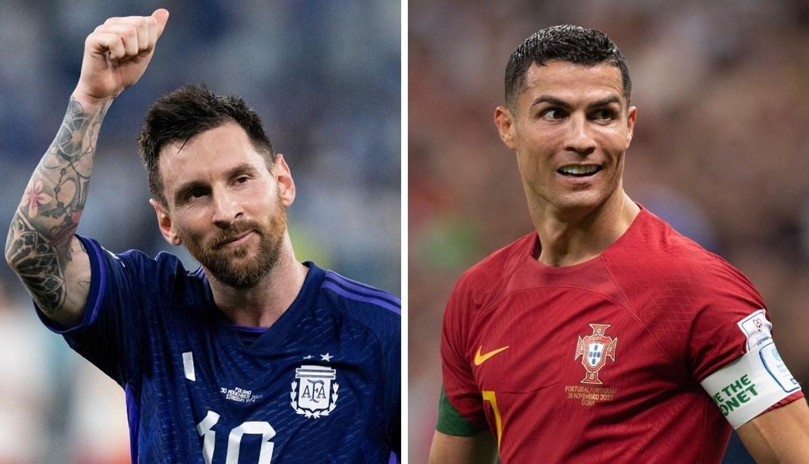 نجومية ميسي تسطع في المونديال و"تقهقر" لرونالدو